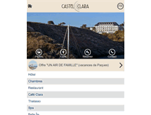 Tablet Screenshot of castel-clara.com